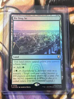FOIL Ba Sing Se (0266) MTG Avatar: The Last Airbender TLA Rare Land - NM/Mint 🔥 - Image 3