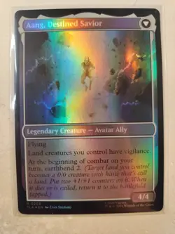 Foil Aang at the Crossroads TLA 0203 Rare Mtg Magic The Gathering Avatar - Image 2