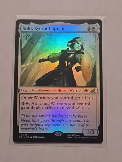Suki, Kyoshi Captain (Foil) - Avatar - Rare - Creature - MTG - Image 1