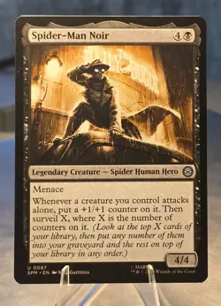 Spider-Man Noir Marvel's Spider-Man Regular Magic: The Gathering - Image 1