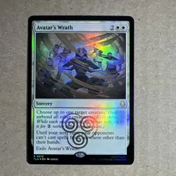 Avatar's Wrath FOIL 12 Avatar The Last Airbender TLA MTG Rare Unplayed Mint M/NM - Image 1