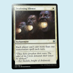 Deafening Silence, Throne of Eldraine, NM Near Mint, Magic the Gathering MTG - Image 1