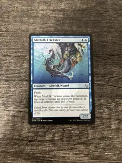 MTG 1x Merfolk Trickster x1 LP Dominaria - Image 1
