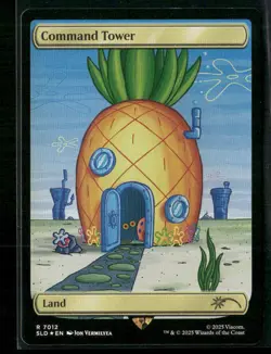 Spongebob Squarepants x Secret Lair Drop #7012 Command Tower - Rainbow Foil - Image 1