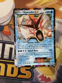 Pokemon TCG Gyarados EX XY106 XY Black Star Promo Holo (English) - Image 1
