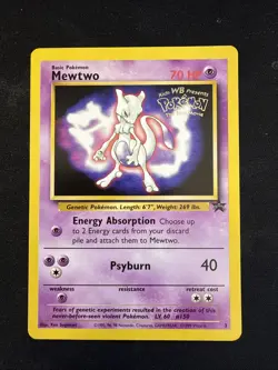 Mewtwo (Movie Promo) 03/53 Promo WoTC Promo Pokemon TCG LP - Image 1
