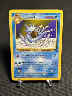 1999 Pokemon TCG Fossil Golduck 35/62 Uncommon - VLP - Image 1