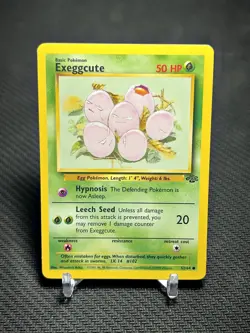 1999 Pokemon TCG Jungle Set Exeggcute 52/64 Common - LP - Image 1