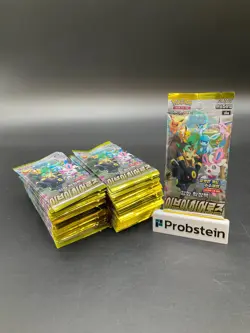 Lot of (59) Pokemon TCG Korean S6a Eevee Heroes Booster Packs SEALED - Image 1
