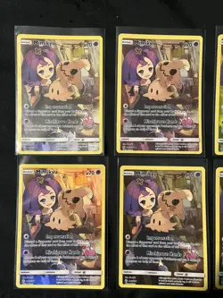 Pokemon TCG Mimikyu 245/236 Full Art Cosmic Eclipse lot - Image 2
