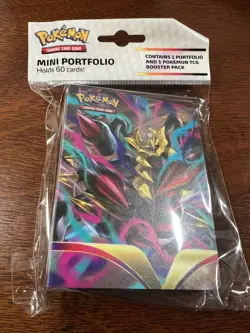 Pokemon SWSH Lost Origin Mini Binder Portfolio 60 Pages Giratina Zoroark - Image 1