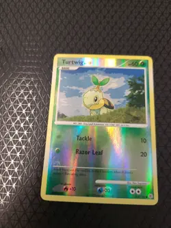 Pokemon TCG Turtwig Diamond & Pearl 103/130 Reverse Holo Common - Image 1