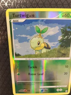 Pokemon TCG Turtwig Diamond & Pearl 103/130 Reverse Holo Common - Image 3
