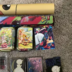Pokemon TCG Accessories! COINS, SLEEVES, PLAY MAT, BULK, DICE, TINS - Image 3