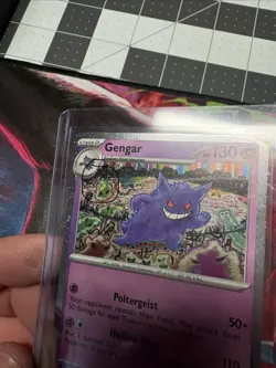 SWIRL - Gengar 094/165 Cosmos Holo Pokemon 151 SWSH Sam’s Club Exclusive NM - Image 1