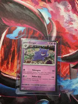 SWIRL - Gengar 094/165 Cosmos Holo Pokemon 151 SWSH Sam’s Club Exclusive NM - Image 3