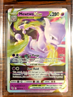 Mewtwo VSTAR Ultra Rare #031 - BGS GEM MINT 9.5 - 2022 Pokemon GO - Pokemon TCG - Image 2