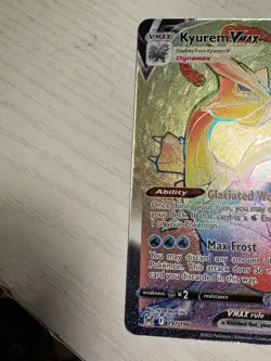 Pokemon TCG - Kyurem VMAX 197/196 - SWSH Lost Origin Rainbow Secret Rare NM/M - Image 2