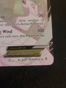 Pokemon Gardevoir EX RC30/RC32 Full Art - XY Generations LP - Image 2