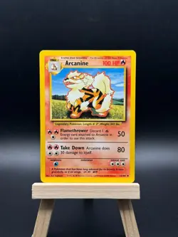 Pokemon TCG Arcanine Base Set 23/102 Regular - Image 1
