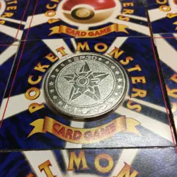 Staryu Pokemon Battle Metal Coin Meiji 1998 Promo SILVER 1ST Japanese - Image 3