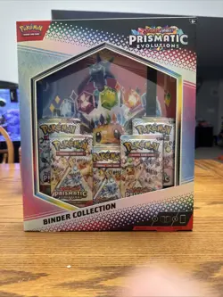 Pokemon TCG: Scarlet & Violet Prismatic Evolutions Binder Collection Sealed - Image 1