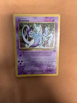 Mewtwo 12 Promo Wizards Black Star Promos Pokemon MP-HP - Image 3