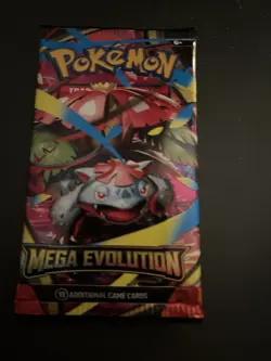 (HEAVY) 22.56g Pokemon TCG Mega Evolution Booster Pack (SEALED)✅ - Image 2