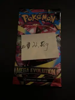 (HEAVY) 22.56g Pokemon TCG Mega Evolution Booster Pack (SEALED)✅ - Image 3