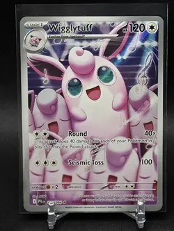 Pokemon Wigglytuff 105/094 Holo - ME02 Phantasmal Flames - Secret Rare - NM - Image 1