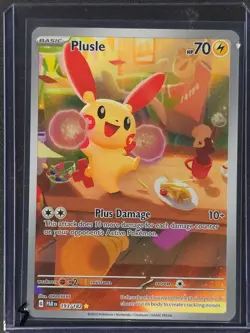 Plusle 193 Pokemon PAR Paradox Rift 2023 NM 🔥🔥🔥 - Image 3