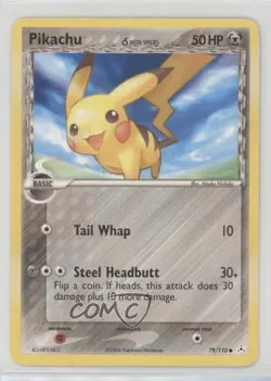 Pikachu Pokemon EX Holon Phantoms #79 2006 - Image 1