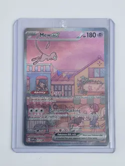 Pokemon Mew EX TCG SVP053 151 Black Star Promo, SEALED - Image 3