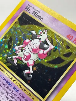 Pokemon Mr. Mime Jungle Holo Rare 6/64 - LP - Image 5