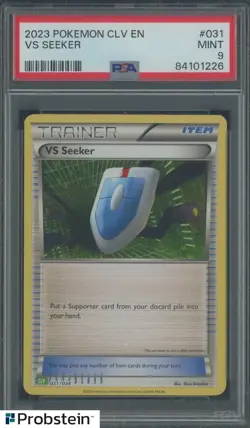 2023 Pokemon CLV EN #031 VS Seeker PSA 9 MINT - Image 1