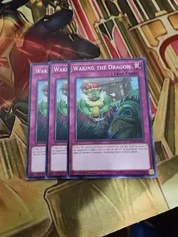 3X Waking the Dragon MP19-EN053 Common 1ST ED NM YuGiOh - Image 1