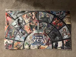 YUGIOH Konami Official 2023 250th YCS Prizecard Playmat SEALED - Image 1