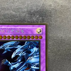 NM Blue-Eyes Ultimate Dragon CT09-JP001 Gold Rare YuGiOh 100 - Image 3