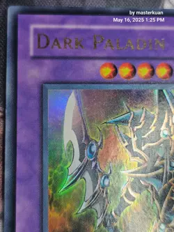 Dark Paladin MFC-105 Ultra Rare 1st Edition ALT CORRECTED ART NM Yugioh Asia ENG - Image 4