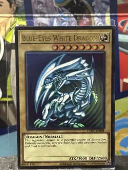 Yugioh! Blue-Eyes White Dragon (Version 2) - LCKC-EN001 - Ultra Rare - Unlimi - Image 1