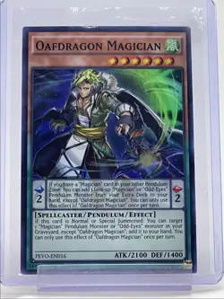 OAFDRAGON MAGICIAN 2017 YU-GI-OH! PENDULUM EVOLUTION 1ST SUPER RARE Q5677 - Image 1