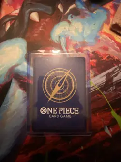 One Piece OP14 Azure Sea's Seven Dracule Mihawk 119 Gold SEC Secret Rare Alt Art - Image 2