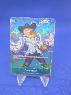 One Piece Royal Blood Cavendish OP10-045 Parallel Alternate Art Rare LP - Image 1