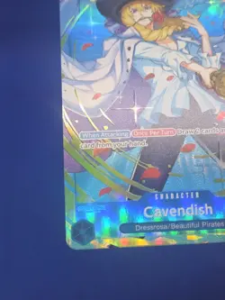 One Piece Royal Blood Cavendish OP10-045 Parallel Alternate Art Rare LP - Image 5