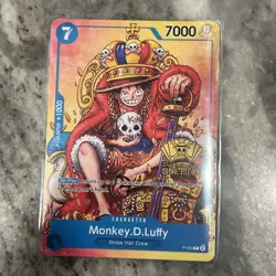 Monkey.D.Luffy (2nd Anniversary Stamped Promo) P-043 - One Piece TCG - English - Image 1