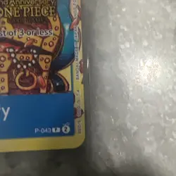 Monkey.D.Luffy (2nd Anniversary Stamped Promo) P-043 - One Piece TCG - English - Image 2