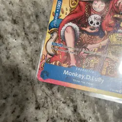 Monkey.D.Luffy (2nd Anniversary Stamped Promo) P-043 - One Piece TCG - English - Image 5