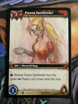 World of Warcraft TCG Azeroth 237/361 Fianna Spellbinder - Image 1