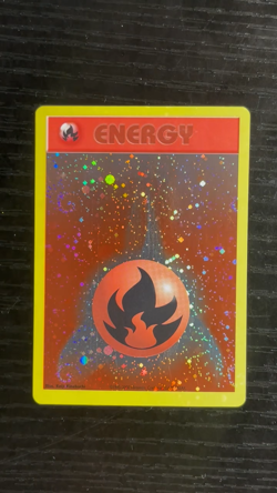 Pokemon League Promo ENERGIZE YOUR GAME Fire Energy Card QUAD 4x SWIRL Vintage - Image 2