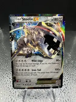 Steelix EX 67/114 XY Steam Siege Holo Pokemon Card TCG NM - Image 1
